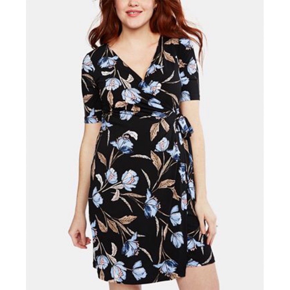 Motherhood Maternity Wrap Dress! ✨
